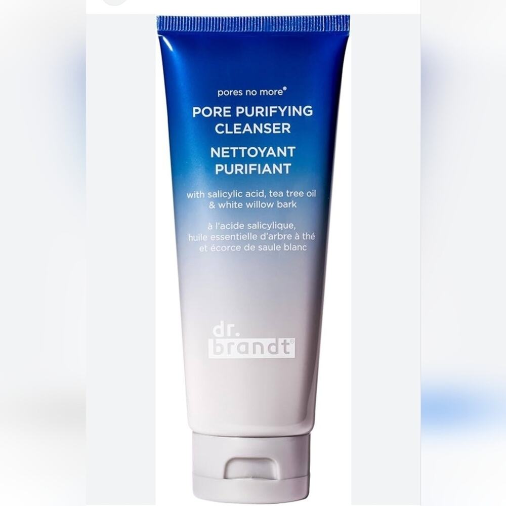 Dr. Brandt Pores No More Pore Purifying Cleanser 3.5 oz Sealed Salicylic Acid